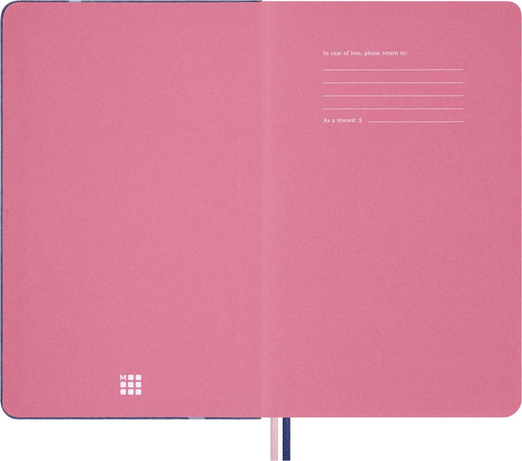 Moleskine Gift Box 2025 Edition Sakura Hardcover Large Size X Lined Pink LESU08QP060BOX (13cm 21cm)