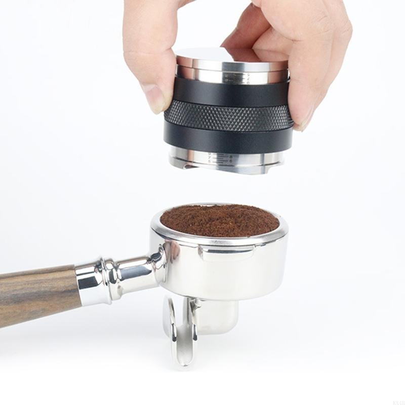 KX4B Double Heads Coffee Tamper Stainless Steel Alloy Material Coffee Distributor