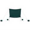 Beach Shade Tent with Sandbags Green 214 x 236 cm