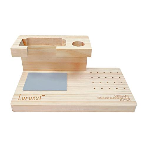 

1 шт. держатель для насадок для машинки, экономящий место, органайзер для шлифовальных дрелей, НОВАЯ коробка для хранения аксессуаров для маникюрного дизайна