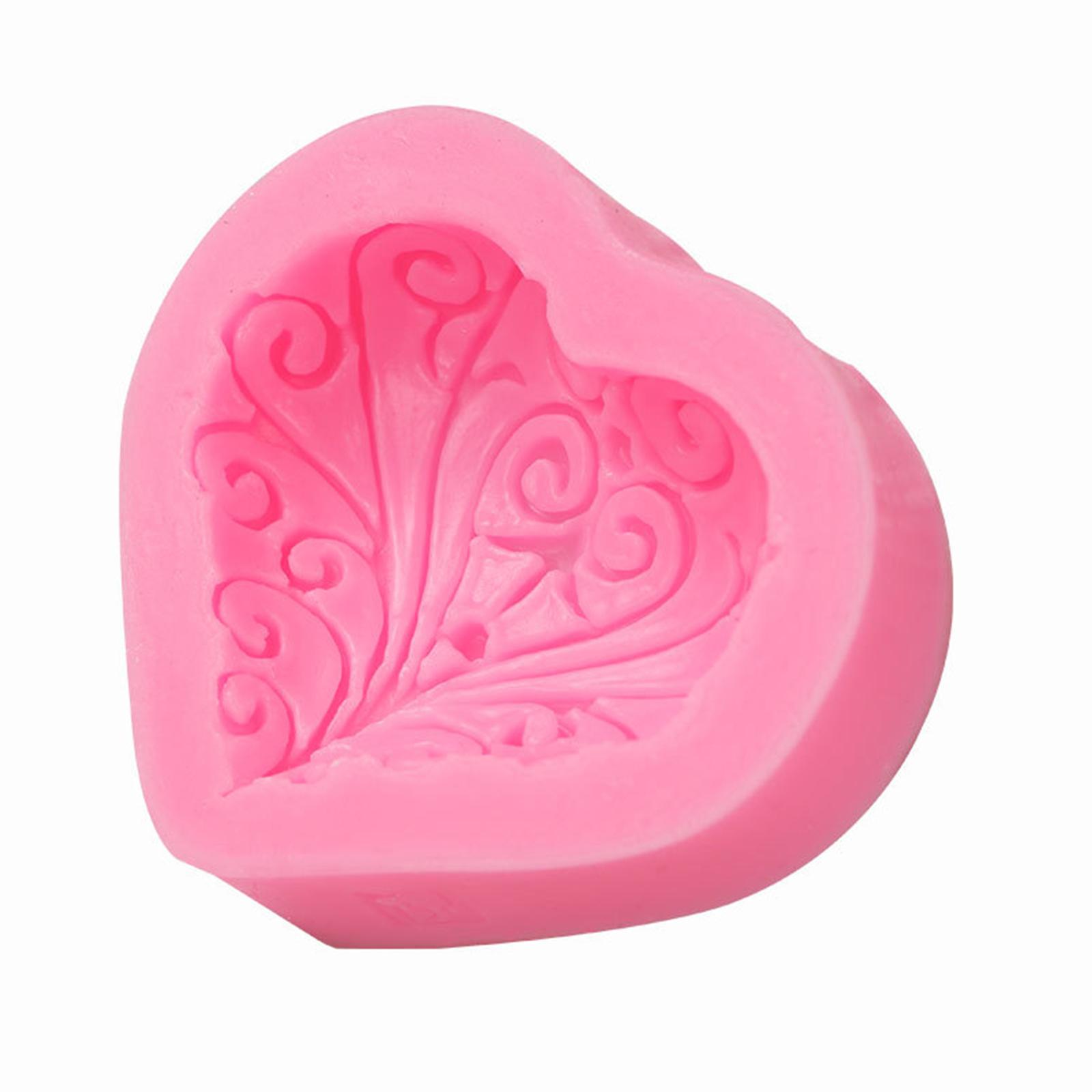 DIY Candle Moulds Soap Gadgets DIY Handmade Soap Accessories Heart Shaped 1