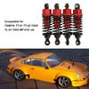 RC Shock Absorber for TL-01 for Tamiya, High Precision Adjustable RC Shock Damper Red
