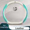 For Leapmotor T03 C11 C01 Leather Car Steering Wheel Cover Anti Slip Breathable Protecter Cover Auto Accessories
