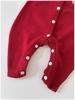 2026 New Year Red Family Sweaters: Parent-Child, Baby, and Toddler Outfits for Family of Three or Four