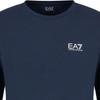 Emporio Armani EA7 SS24 Logo Letter Print Slim Fit Long Sleeve T-Shirt Men Tops Navy-Blue 8NPT28-PJVQZ-0562