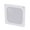 4PCS PVC Computer Fan Filter Grills Magnetic Frame PC Fan Dust Mesh PC Cooler Filter 3.66x3.66in