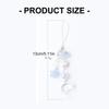 Contemporary Dolphin Keychain Metal Bag Charm Retro Design Keyring Compact Travel Accessory Pendat Bag Pendant