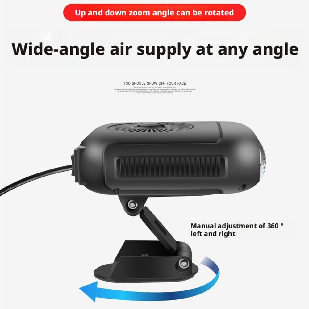 12v 24v Car Heater Fan For Car Front Windshield Defogging Demister Car Anti-Fog Heater Defroster Interior Accessories