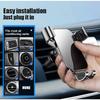 Support de téléphone de voiture ABS GLC GLB Rotation à 360° Support à gravité à prise automatique Pour Mercedes Benz AMG W205 C300 W203 W206 W108 W124 W126 W1