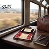 Family Night Dice Game Farkle Board Game, with Faux Leather Case, 6 Dices, Wooden Portable Scoreboard, Tabletop for Travel Party Retro