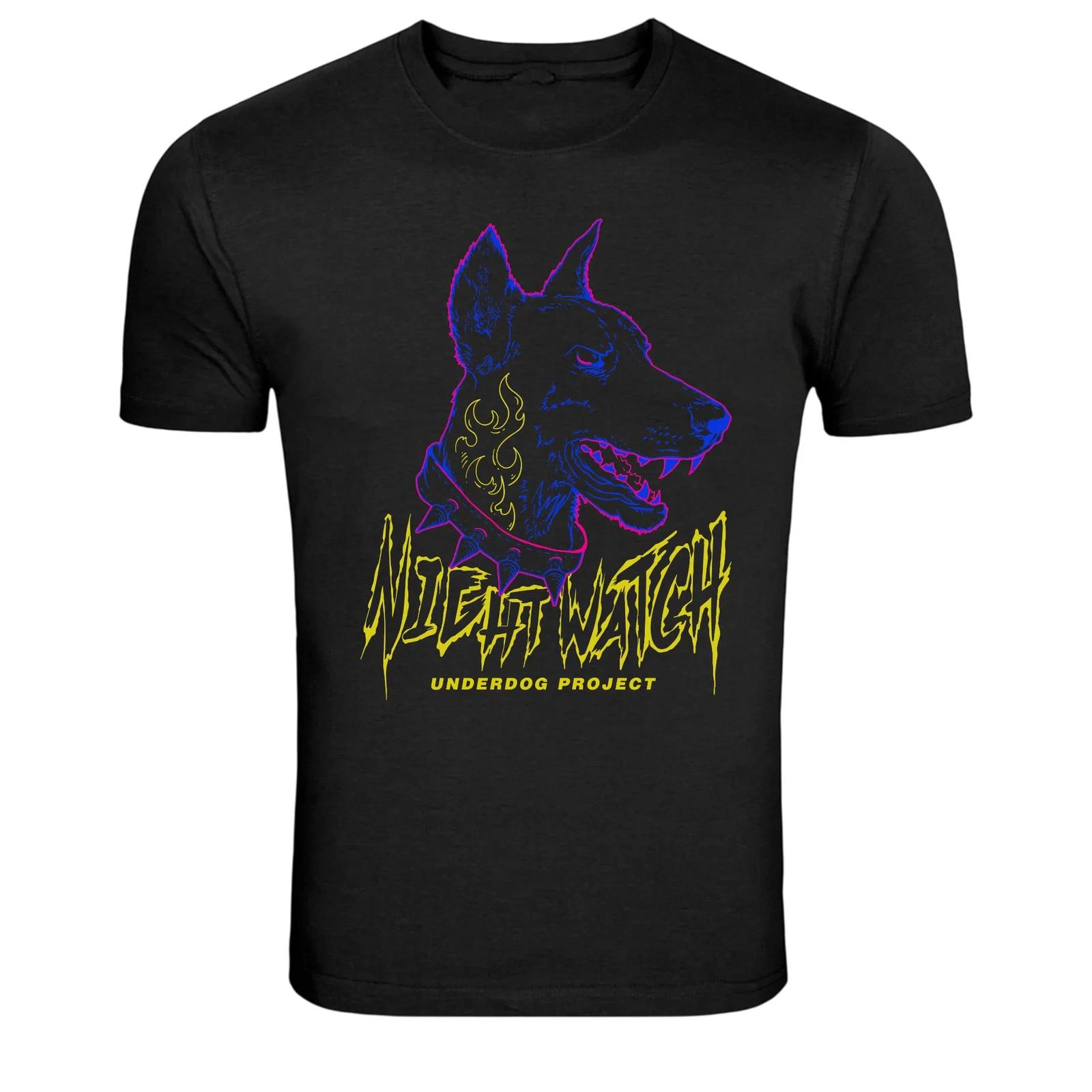 Night Watch Underdog Project Doberman Graphic T-Shirt M