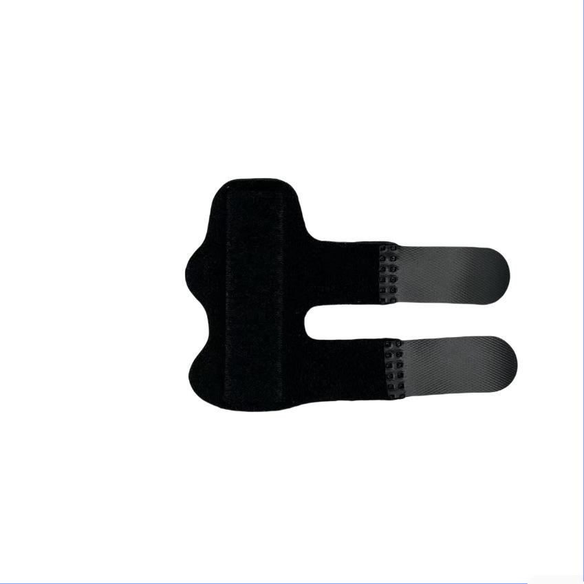 Finger Fracture Rehabilitation Strap Sleeve Splint One Size чёрный