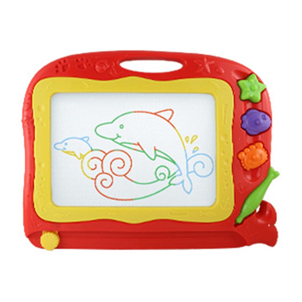 Magnetic Drawing Board Plastic Colorful Erasable Drawing Board for Kid Child Girl Boy (Random Delive