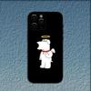 F-Family Funny Guy Phone Case For iPhone 16,15,14,13,12,11,Pro,X,XS,Max,XR,Plus,Mini Soft Black Cover