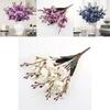 Beautifully Crafted Faux Magnolia Silk Floral Bouquet For Home And Party Decor