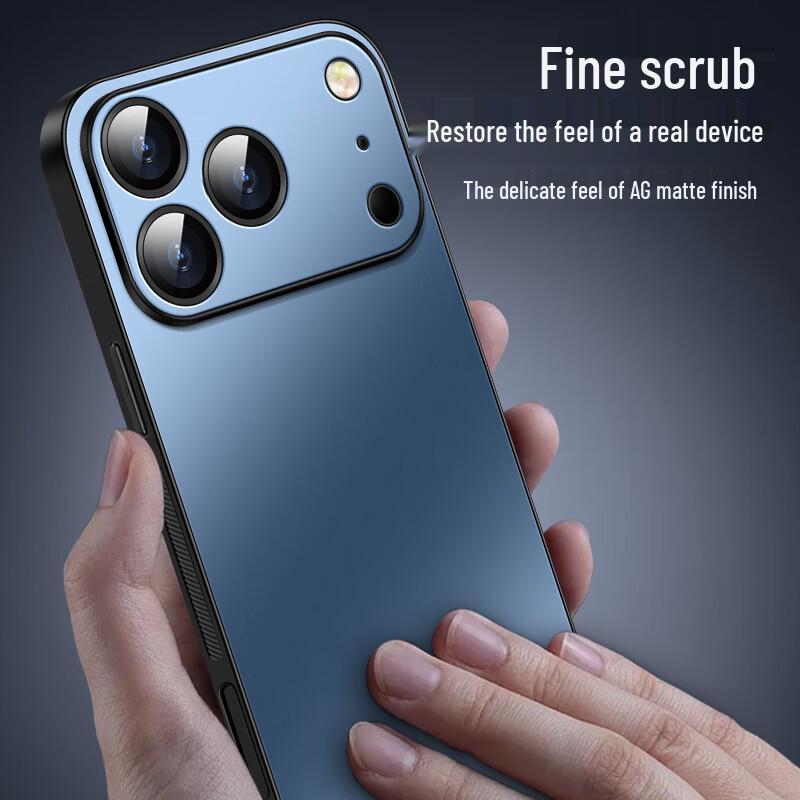 Shangsu AG Matte Full-Lens Protection Phone Case for iPhone 17 Series