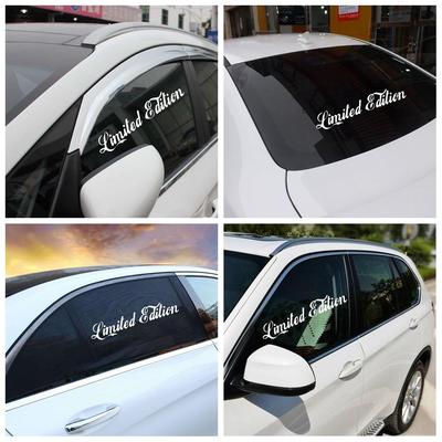 Creative Auto Decal Waterproof Car Accessories Auto-styling Car Stickers Limited Edition Window