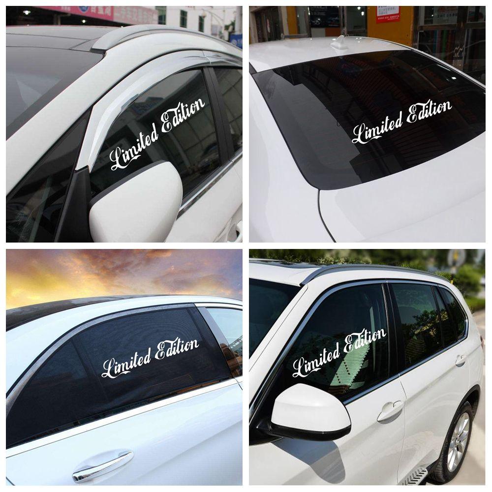 Creative Waterproof Car Accessories Auto Decal Auto-styling Window Car Stickers Limited Edition
