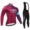 2026 Herbst Atmungsaktives Radsportanzug Set Langarm Schnelltrocknend MTB Fahrrad Uniform Kleidung Ropa Ciclismo Fahrradbekleidung für Sport & Outdoor