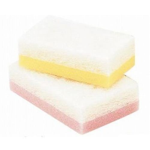 3M Light Cleaning Scrubber, Pink, Large, Pack of 10, 016227004