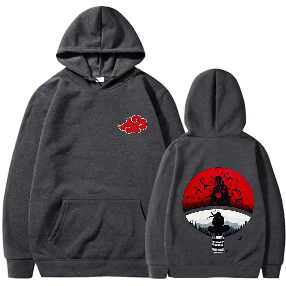 Anime Demon Slayer Akaza Hoodies Sweatshirt Graphic Fashion Cosplay Sudadera Harajuku Streetwear Pullover Hoodies