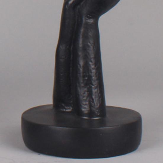 Doskonała rzeźba myśliciela, realistyczna, teksturowana kolekcja