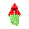 Baby Christmas Party Patchwork Romper Costume