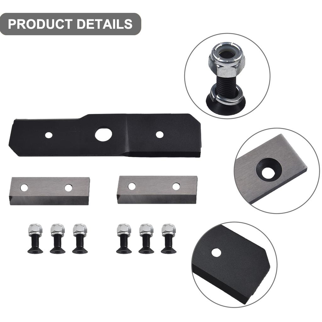 Precision Metal Blade Kit for Chipper Shredder Models 242645101 242645034 242A645034 24A060G799 24A070H799 247485B099 247485C099