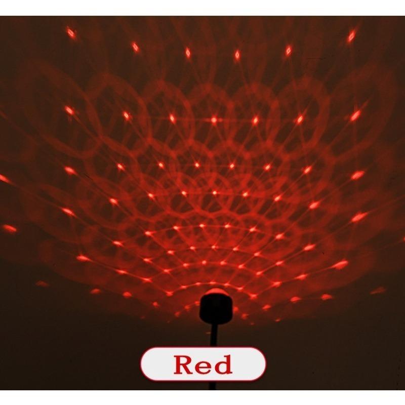 USB Magická koule Světlo s projekcí hvězdné oblohy Zajímavé USB světlo na střechu auta Rotující diskokoule DJ Party Světlo RGB LED jevištní světlo