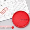 Portable Quick-Drying Red Blue Oily Inkpad for Fingerprints & Handprints