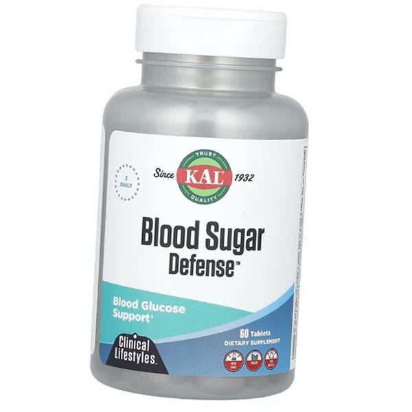 

Complex for normalizing blood sugar, Blood Sugar Defense, KAL 60 tabs (71424001) 60tab