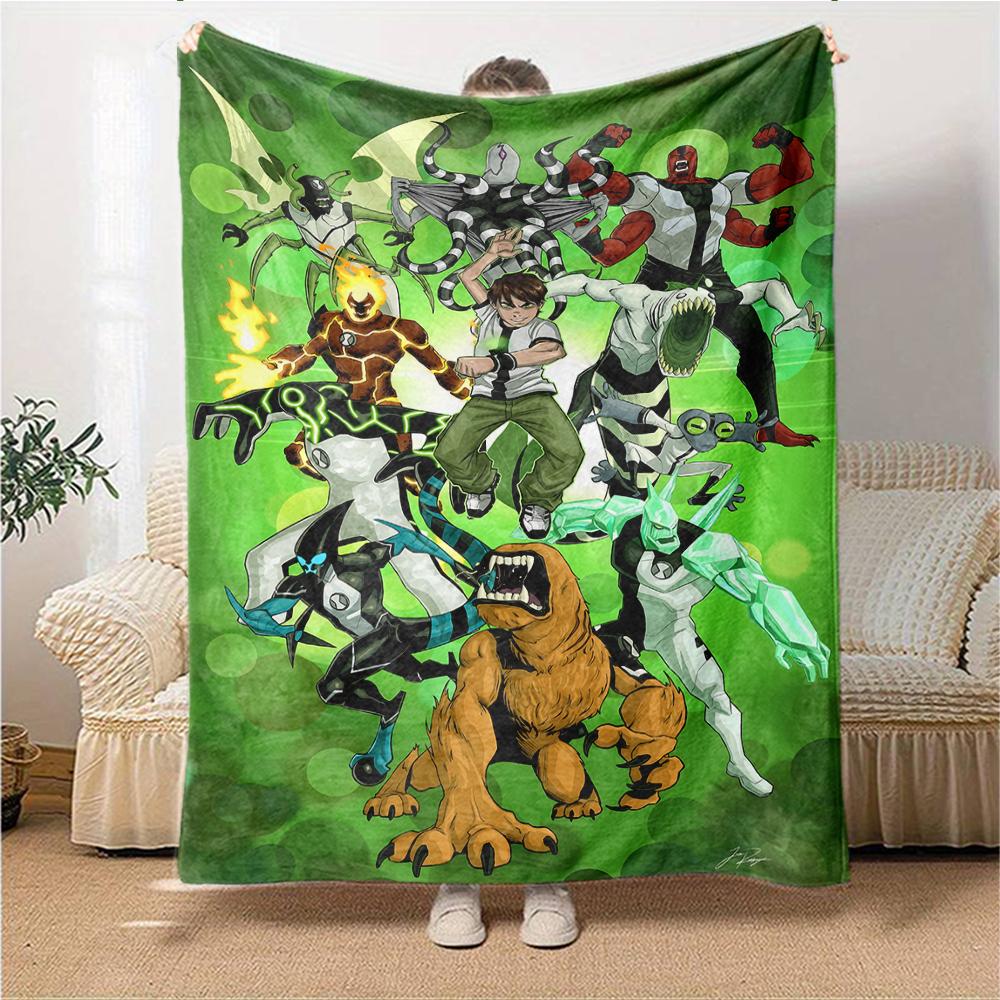 Mutant Heroes Blanket Soft Throw Blanket For Home Bedroom Bed Sofa Travel Office Solid Christmas Blanket