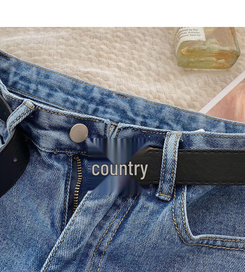 Women's Summer Retro High Waist Slim Carrot Jeans