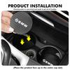 2Pcs Car Coasters Water Cup Holder Pads Anti Slip Accessories For BMW M 1 3 4 5 6 7 Series M3 M6 F01 F02E34 E36 E70 F10 X6 X1 FF2