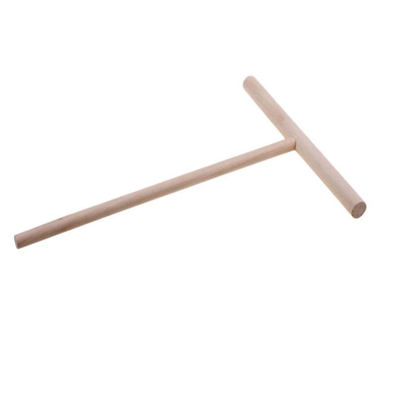 T-Shaped Wooden Jianbing Pancake Scraper Tool