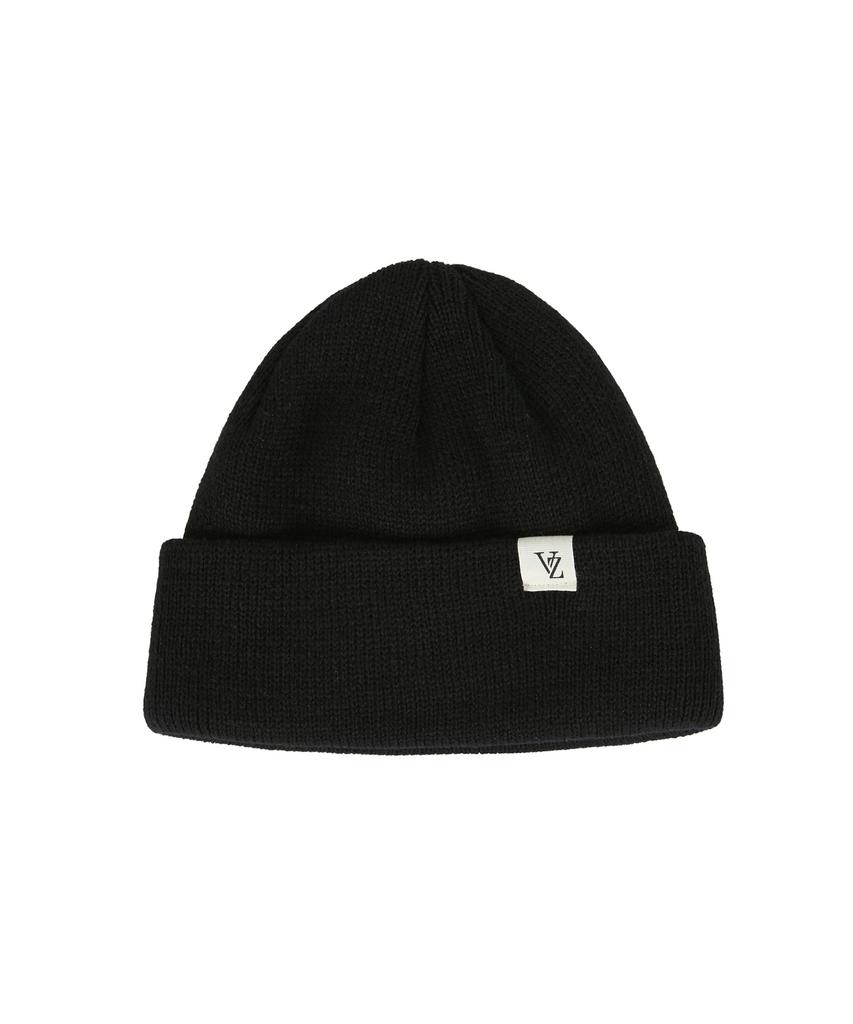 Bonnet à Monogramme Bajal Noir