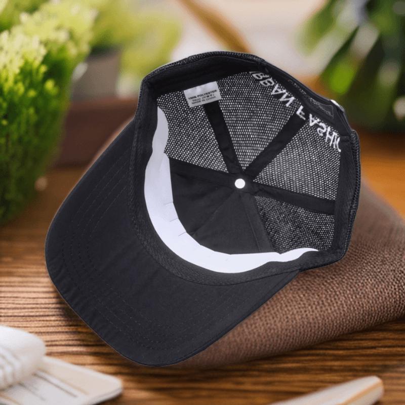 Dragon's Roar Embroidered Warrior Baseball Cap - Four Seasons Mesh Sunshade Trend
