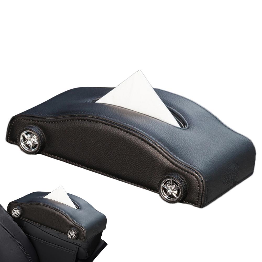 Car Shape Tissue Box Living Room Tissue Cover Decorative Heat-resistant Tissue Dispenser For Bathroom Anti-Moisture Interior