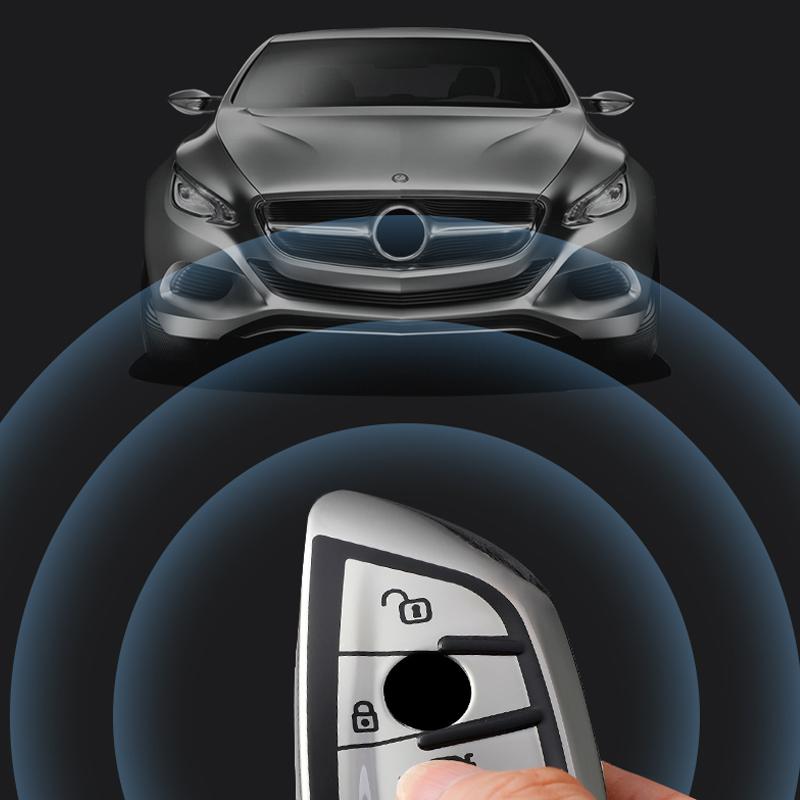 Tpu Car Remote Key Case Cover Shell Fob För BMW G20 G30 X1 X3 X5 X6 X7 G11 G15 F15 F16 G01 G05 1 3 5 6GT 7-serien Tillbehör