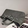 Internet Celebrity Same Style Fashionable All-matching Retro Suede Tote Design Portable Shoulder Bag