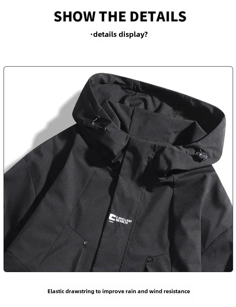 2024 Men's Trendy Workwear Jacket - Stylish Spring & Autumn Mountaineering Wear