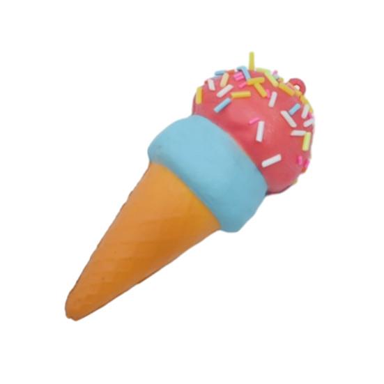 Ice Cream Cone Squeeze Toy Simulated Ice Cream Fidget Toy Slow Rebound Anxiety Stress Relief Soft Stretch Sensory Stress Ball