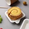 50Pcs Thickened Paper Plates Square Fruit Plate New Small Bowl Tray Set  Picnic Birthday Party