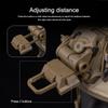 L4G24 NVG Helmet Mount Foldable Night Vision Goggles Mount Nylon Helmet Mount for PVS15 PVS18 PGPNVG18 Goggles