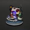 Christmas Dulton LED Glow Village Santa Is Coming Ornaments, Decorations,