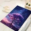 1pc Cherry Blossom Tree Design Indoor Area Rug - Soft, Anti-Slip, and Durable Gaming Room Decor for Bedroom