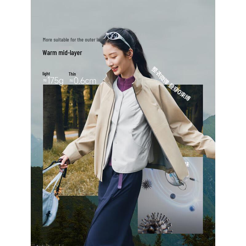 beneunder Women's Warm Air Fleece Vest CL000