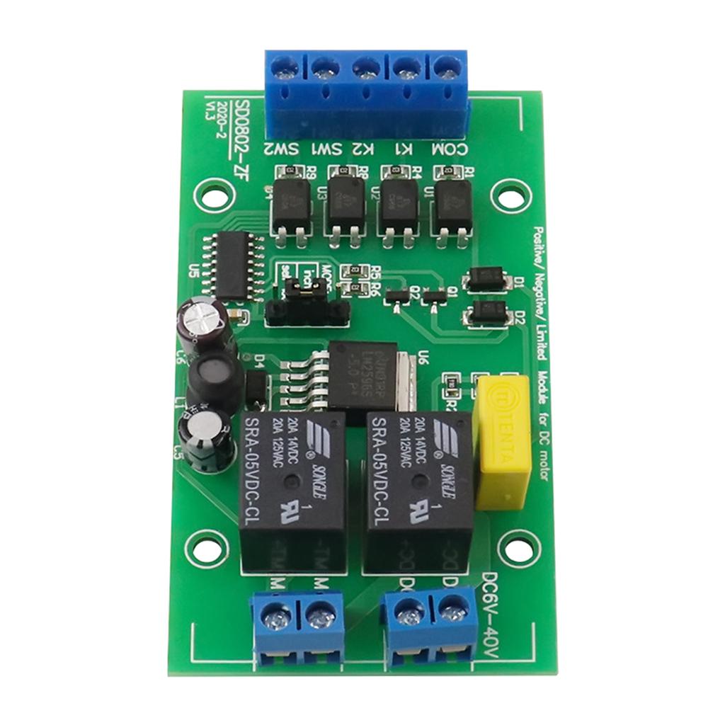 Jogs/Self locking Motor Driver 4V 40 V Control Module for DIY Toy Wide Voltages Drive Module Forward Reverse Controller