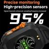 2026 New 1200mAh Rugged Military GPS Smart Watch Men 2.01" AMOLED Screen IP68 Waterproof Clock SOS Call Fitness Flashlight Smartwatch IOS Gift