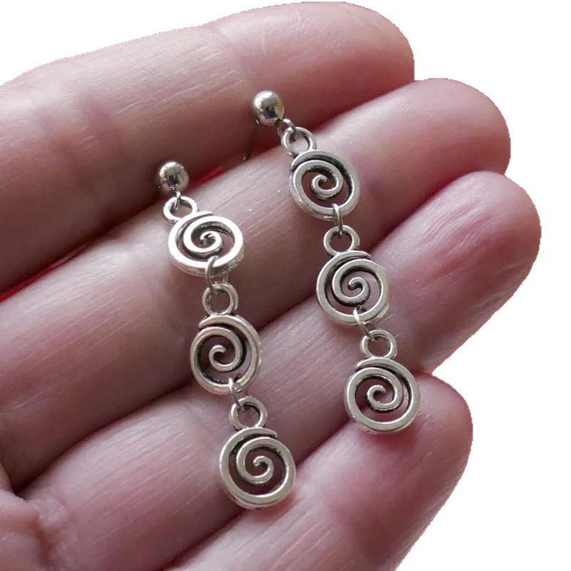 Swirl Spiral Earrings: Jewelry for Spiral Lovers